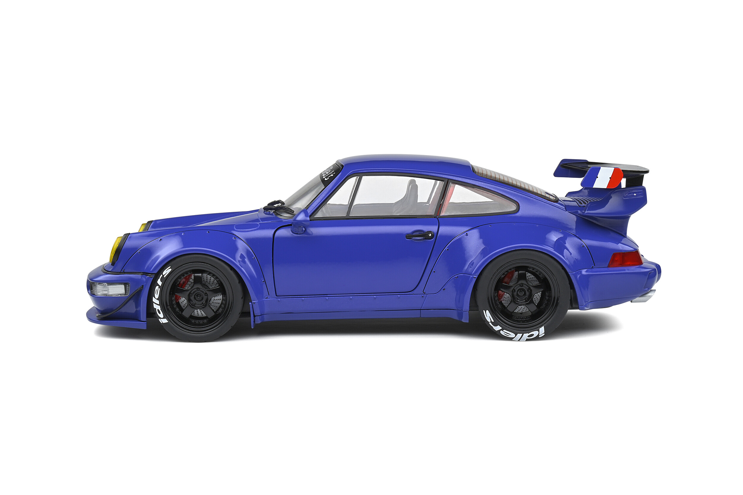 RWB CHAMPAGNE - RAUH WELT PORSCHE 911 (964) 1/18 SOLIDO (BLUE)