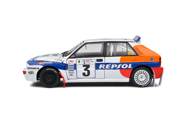 人気商品ランキング solido 18 Lancia Delta HF Integrale #3 Rally Acropolis 1993  Repsol Sainz Moya ランチア デルタ