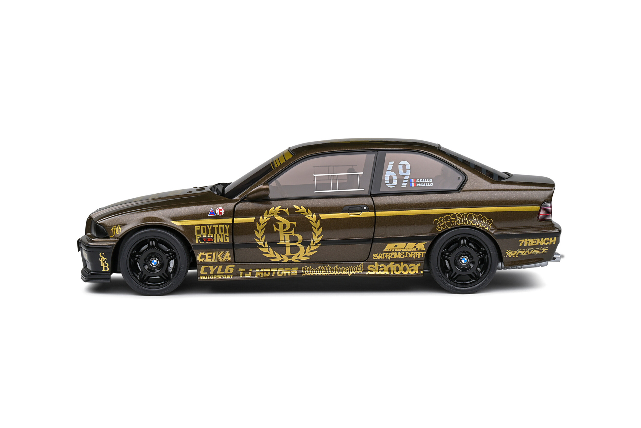 BMW E36 Coupe M3 Starfobar Championnat de Drift 2022 Solido