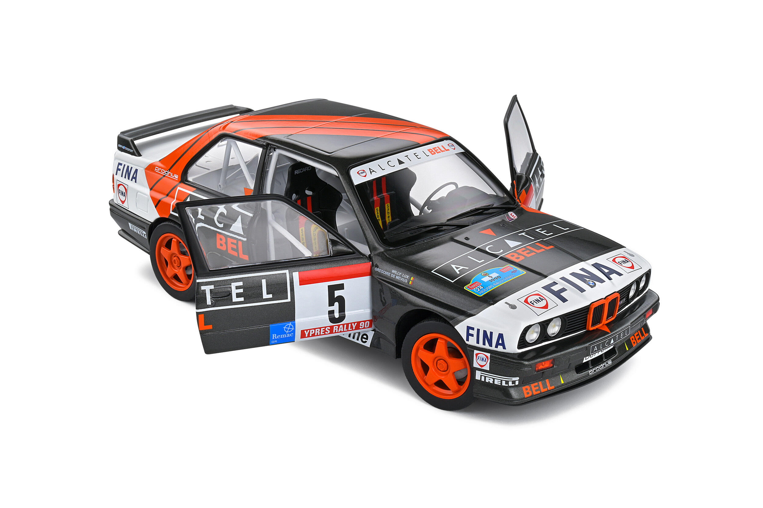 BMW M3 E30 Gr A n5 Rally Ypers Solido 1/18