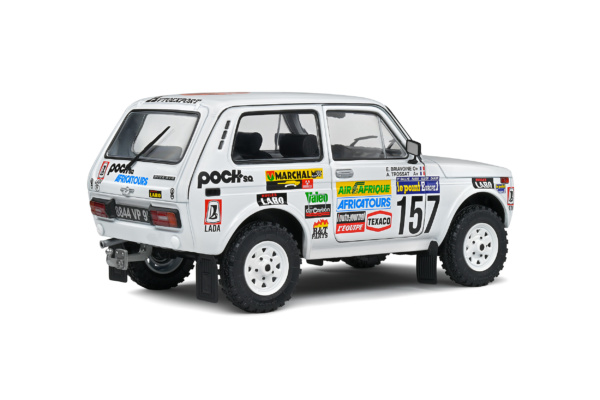 Lada NIVA - PARIS DAKAR - 1983 - #157 TROSSAT / BRIAVOINE