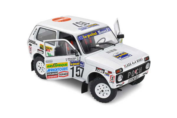 Lada NIVA - PARIS DAKAR - 1983 - #157 TROSSAT / BRIAVOINE