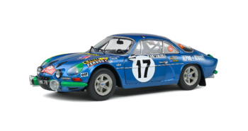 Alpine A110 1600S - RALLYE DE MONTECARLO - 1972 - #17 DARNICHE / MAHE