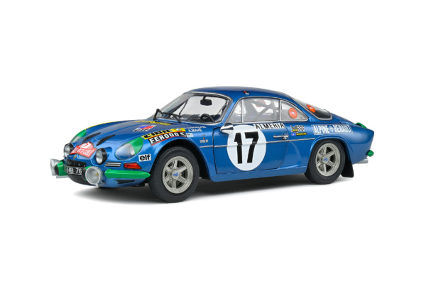 Alpine A110 1600S - RALLYE DE MONTECARLO - 1972 - #17 DARNICHE / MAHE