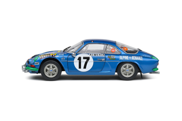 Alpine A110 1600S - RALLYE DE MONTECARLO - 1972 - #17 DARNICHE / MAHE