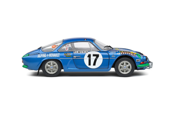 Alpine A110 1600S - RALLYE DE MONTECARLO - 1972 - #17 DARNICHE / MAHE