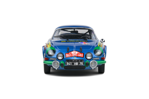 Alpine A110 1600S - RALLYE DE MONTECARLO - 1972 - #17 DARNICHE / MAHE