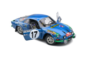 Alpine A110 1600S - RALLYE DE MONTECARLO - 1972 - #17 DARNICHE / MAHE