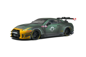 Nissan GT-R (R35) W/ Liberty Walk Body Kit 2.0 ARMY FIGHTER - 2022