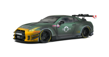 Nissan GT-R (R35) W/ Liberty Walk Body Kit 2.0 ARMY FIGHTER - 2022