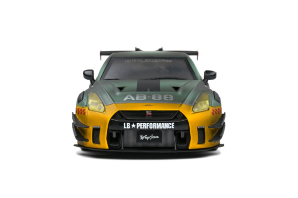 Nissan GT-R (R35) W/ Liberty Walk Body Kit 2.0 ARMY FIGHTER - 2022