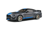 Ford Shelby GT500 KR - Silver / Blue Stripes - 2022