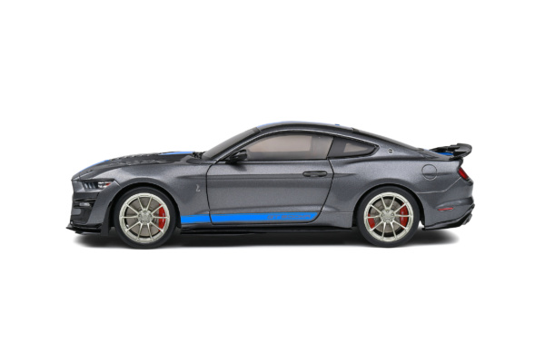 Ford Shelby GT500 KR - Silver / Blue Stripes - 2022