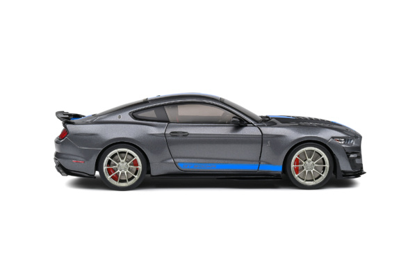 Ford Shelby GT500 KR - Silver / Blue Stripes - 2022