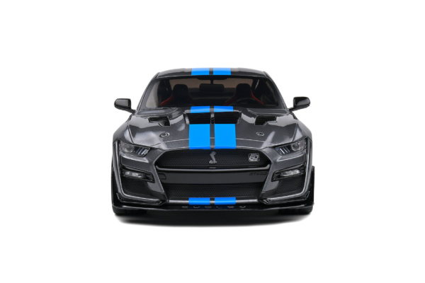 Ford Shelby GT500 KR - Silver / Blue Stripes - 2022