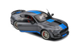 Ford Shelby GT500 KR - Silver / Blue Stripes - 2022