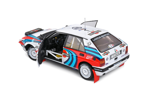 Solido 1:18 LANCIA DELTA HF INTEGRALE WHITE #1 RECALDE / CHRISTIE SAFARI  RALLYE KENYA 1991 (S1807803) Diecast Car Model Available Now