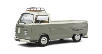 Volkswagen T2 Pick-Up - Grey | White - 1968