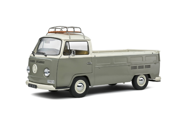 Volkswagen T2 Pick-Up - Grey | White - 1968
