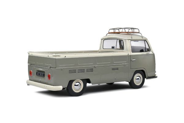 Volkswagen T2 Pick-Up - Grey | White - 1968