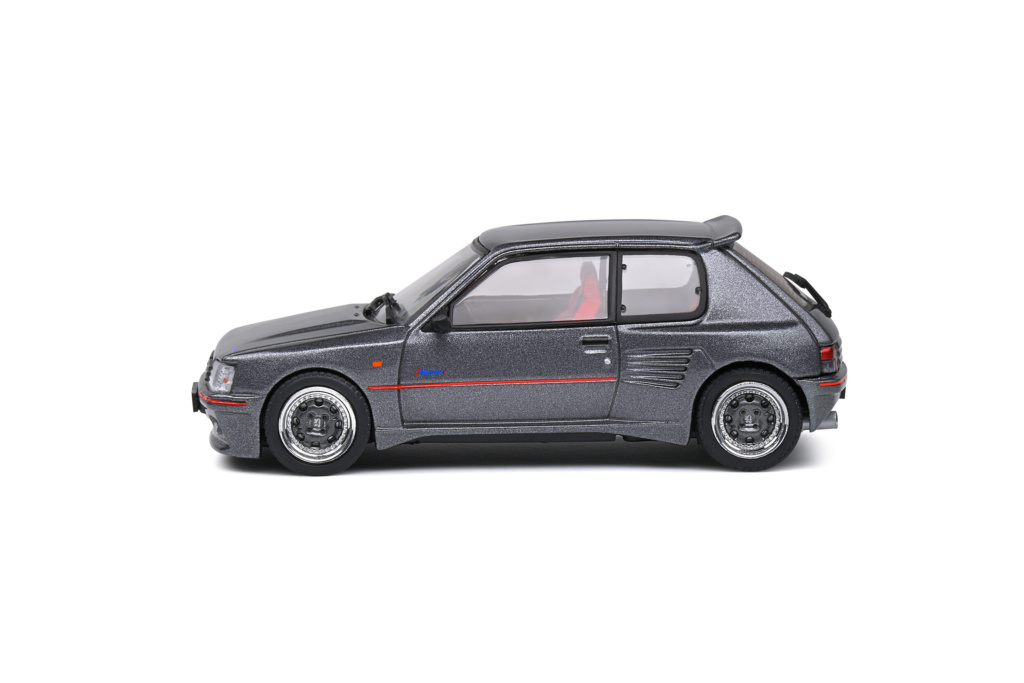 Solido CJD SB 1/43 - Peugeot 205 Découvrable Blanche