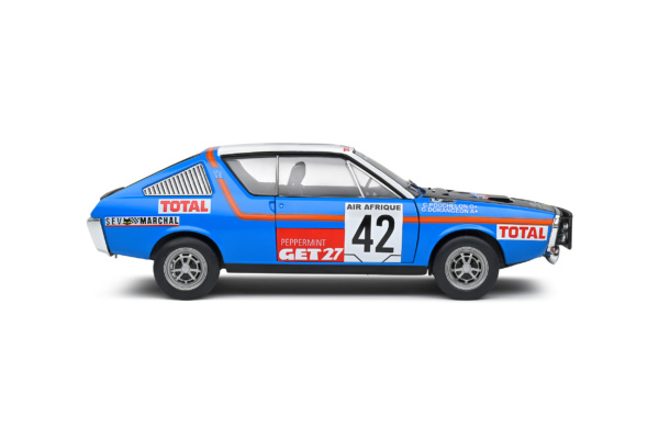 Renault 17 - Rallye Abidjan Nice - 1976 - #42 Pouchelon / Dorangeon