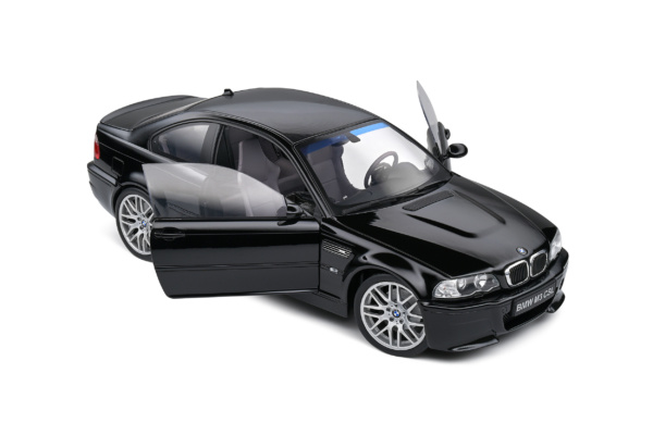 1/18 Solido 2003 BMW M3 (E46) CSL (Black) Diecast Car Model