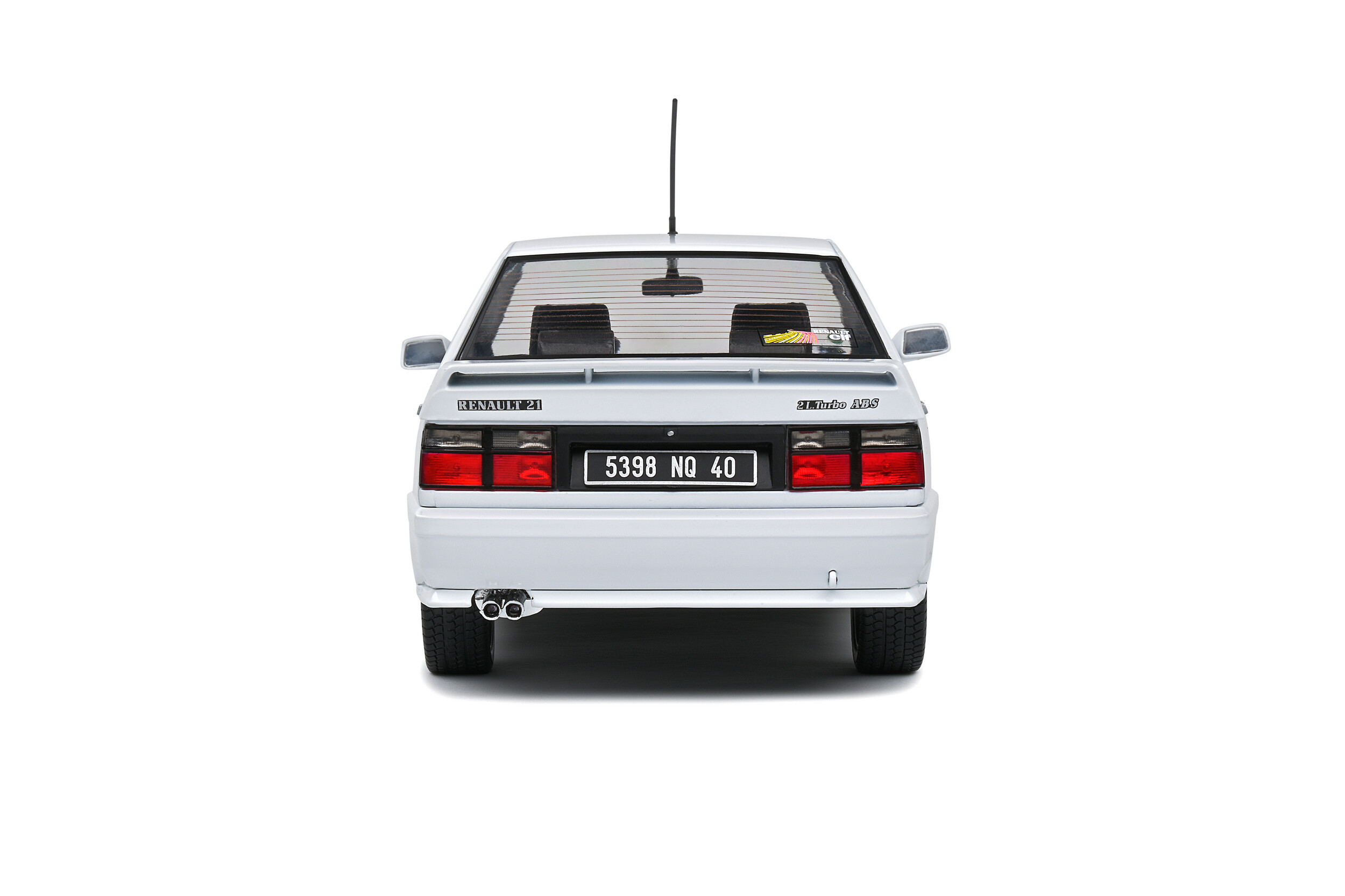 Renault 21 Turbo MK1 - Blanc Glacier - 1988 - Solido