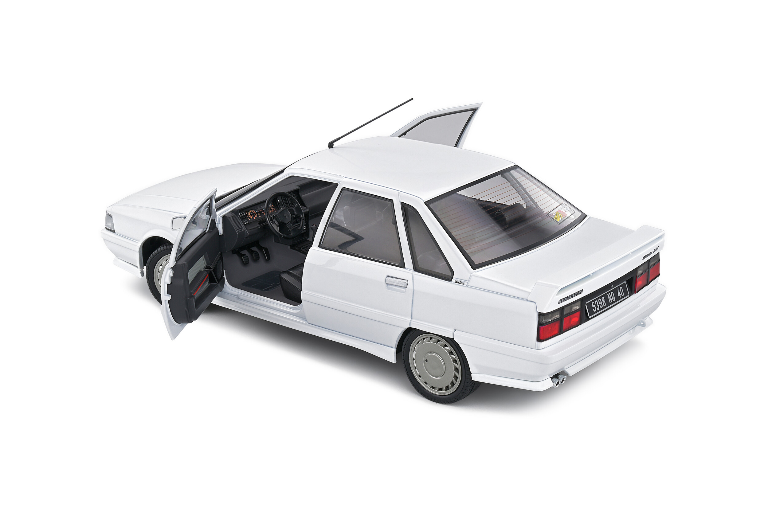 Renault 21 Turbo MK1 - Blanc Glacier - 1988 - Solido
