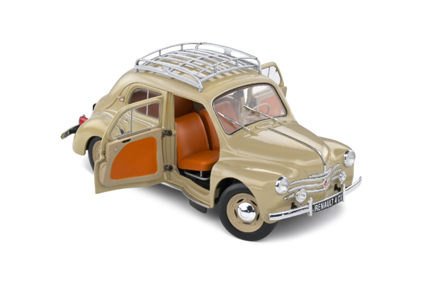 Renault 4CV - Beige Tourterelle - 1956