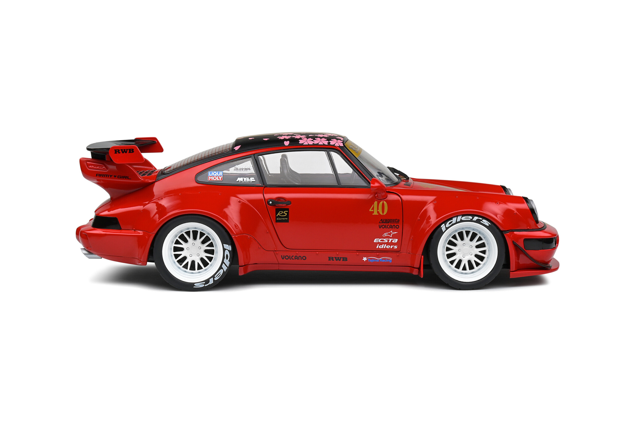Solido 421182940 Porsche 911 RWB Red Sakura 2021 | Modellauto 1:18 | Online kaufen bei Modellbau Härtle