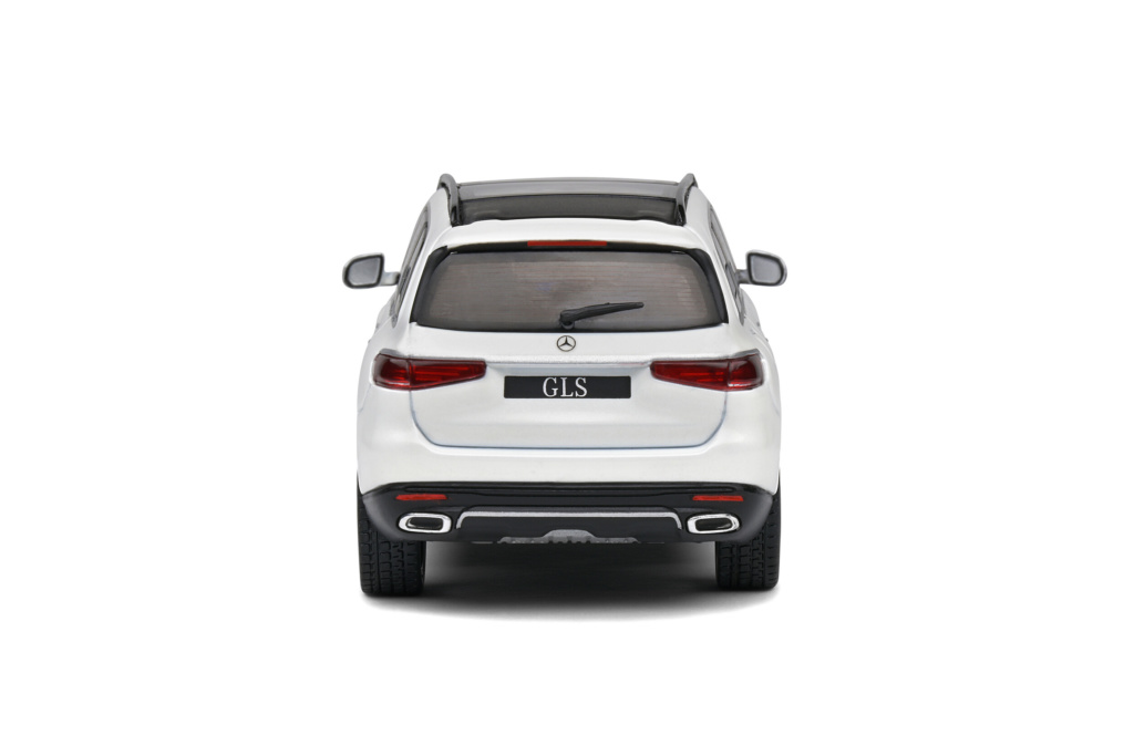 Mercedes-Benz GLS w/AMG Wheels - Diamond White - 2020 - Solido