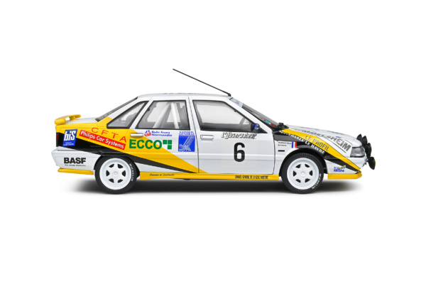 Renault R21 Turbo Gr.A - Rally Charlemagne - 1991 - #15 M.Rats / M.Menard