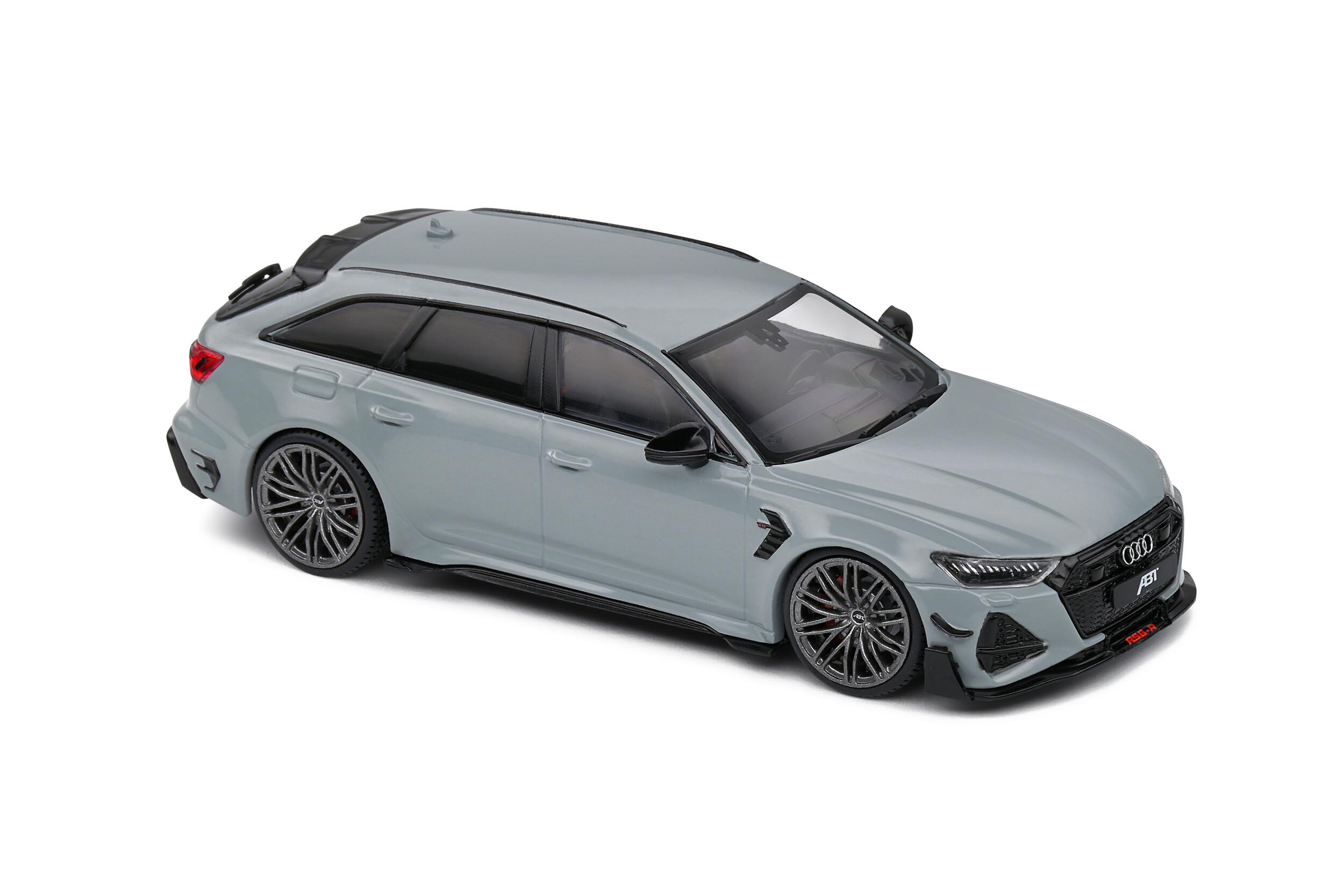 Solido 1/43 – Audi RS6-R C8 Avant – Miami Blue 2022 – Modèle Miniature Diecast