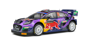 Ford Puma Rally1 Hybrid - Rallye Montecarlo - 2022 - #19 S.Loeb / I.Galmiche