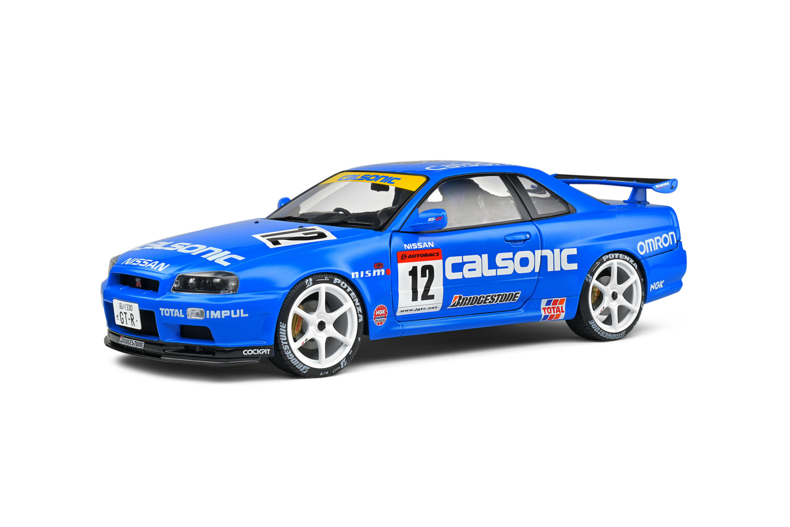 Nissan GT-R (R34) Streetfighter Calsonic Tribute - 2000 - Solido