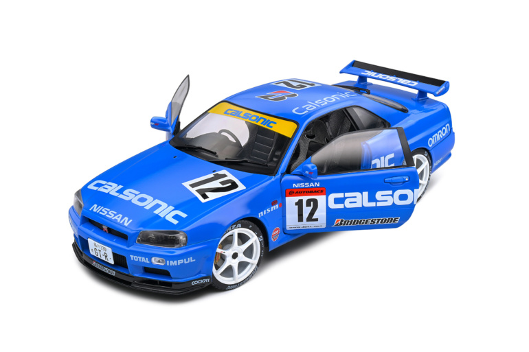 Nissan GT-R (R34) Streetfighter Calsonic Tribute - 2000 - Solido