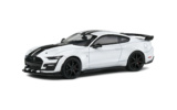 Shelby Mustang GT500 Stripes Black - White/Black Stripes