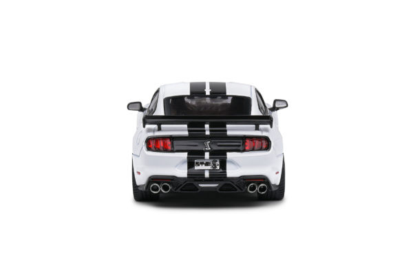 Shelby Mustang GT500 Stripes Black - White/Black Stripes