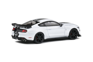 Shelby Mustang GT500 Stripes Black - White/Black Stripes