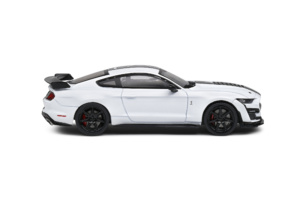 Shelby Mustang GT500 Stripes Black - White/Black Stripes