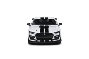 Shelby Mustang GT500 Stripes Black - White/Black Stripes