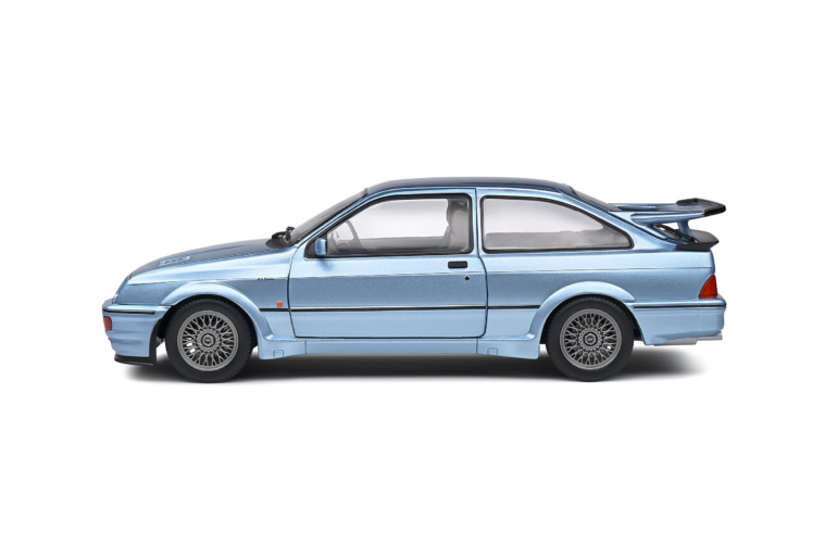 Solido 1/18 Ford Sierra RS 500 1987 – Bleu Glacier – Miniature De Collection En Métal