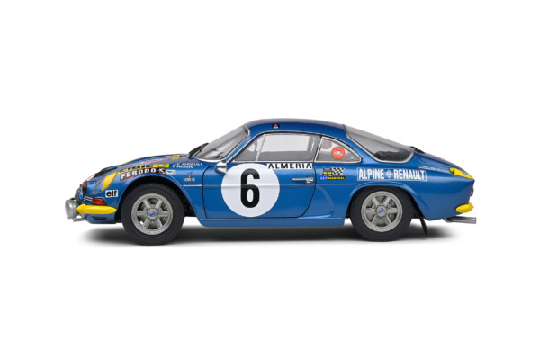 Alpine A110 1600S - Rallye Montecarlo - 1972 - #6 Andruet/ Pagani
