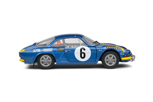 Alpine A110 1600S - Rallye Montecarlo - 1972 - #6 Andruet/ Pagani