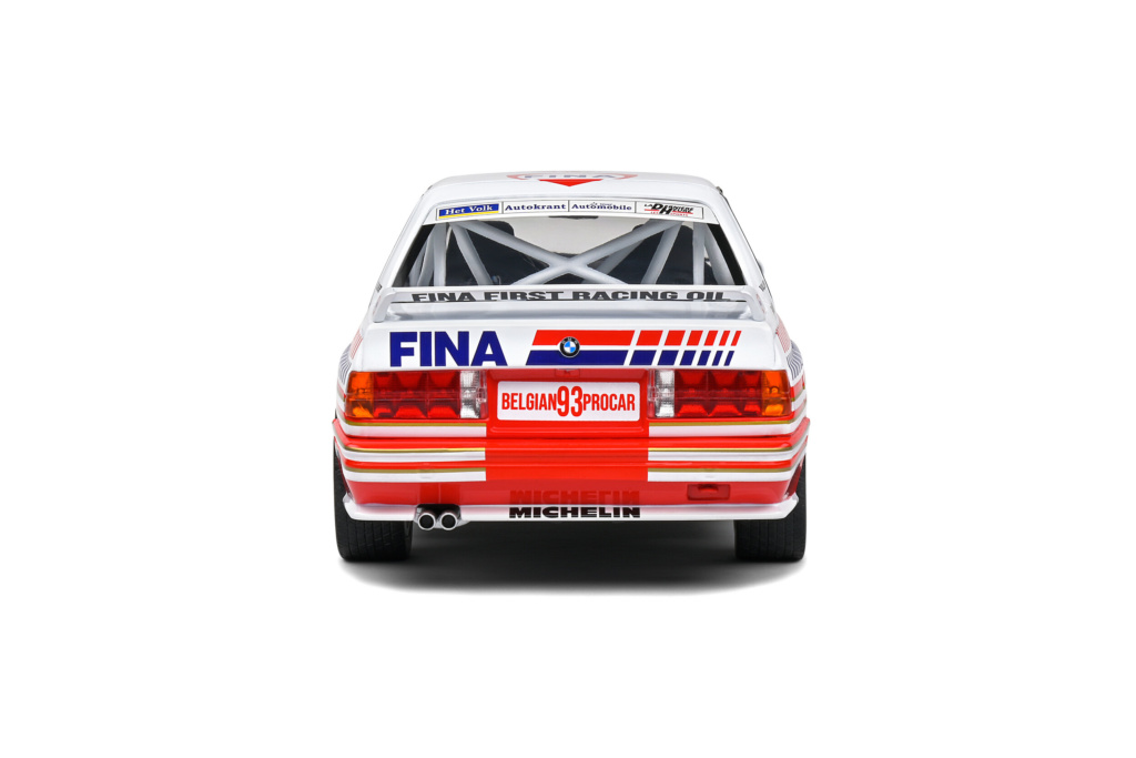 Solido 1/18 - BMW E30 M3 Belgium Procar 1993 N°14 Duez - Miniature Neuve