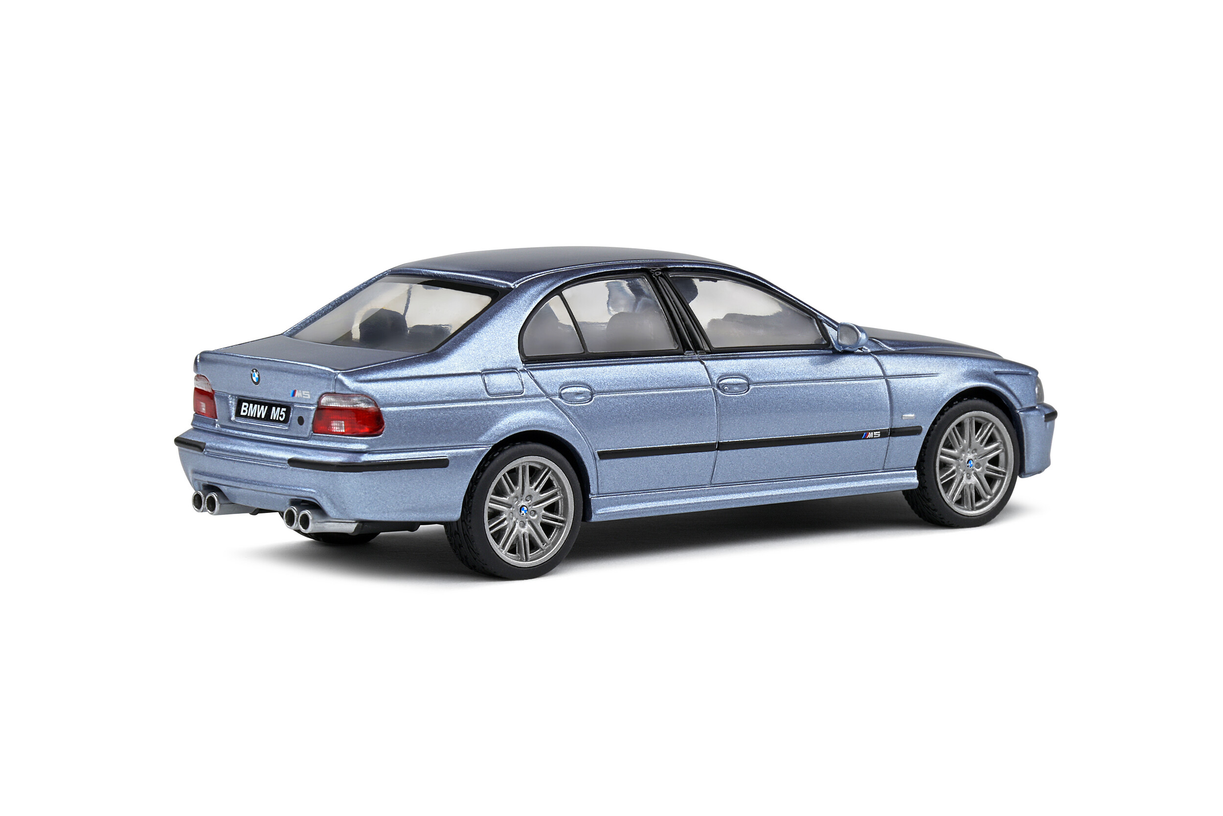 BMW M5 E39 - Silver Water blue - 2000 - Solido