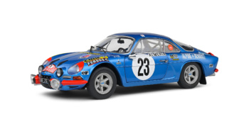 Alpine A110 1600S - Rallye Monte Carlo - 1972 - #23 Nicolas/Vial