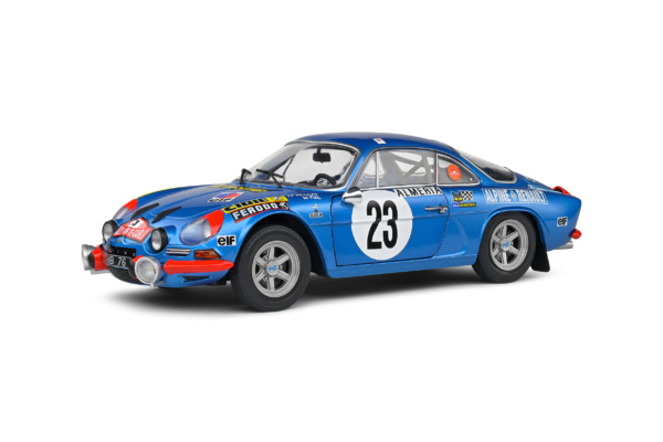 Alpine A110 1600S - Rallye Monte Carlo - 1972 - #23 Nicolas/Vial