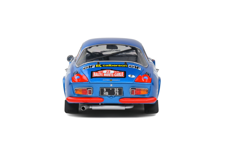 Alpine A110 1600S Solido – Rallye Monte Carlo 1972 – 1/18 – Miniature Neuve – Prévente